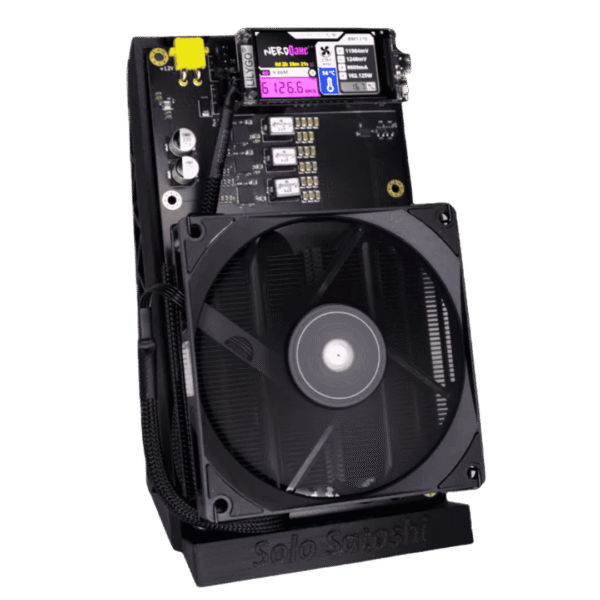 Nerdqaxe Bitcoin Solo Miner